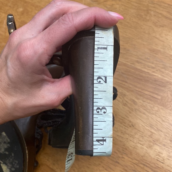 Colin Stuart wooden platform sandal - Picture 7 of 9